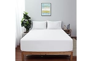 King Fitted Sheet Only White, 100% Egyptian Cotton 600 Thread Count