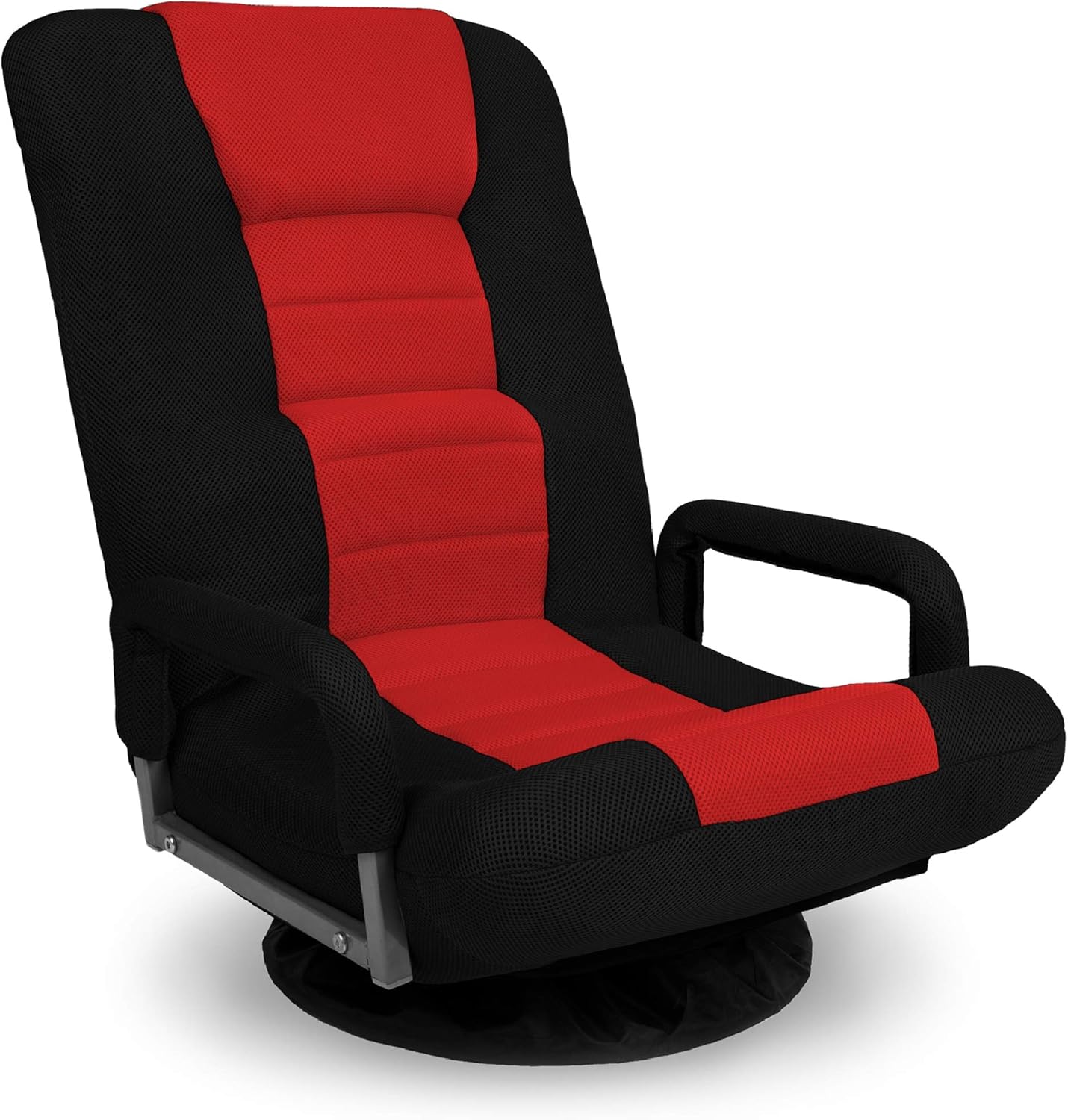 Best Choice Products Swivel Gaming Chair 360 Degree Multipurpose Floor Chair Rocker for TV