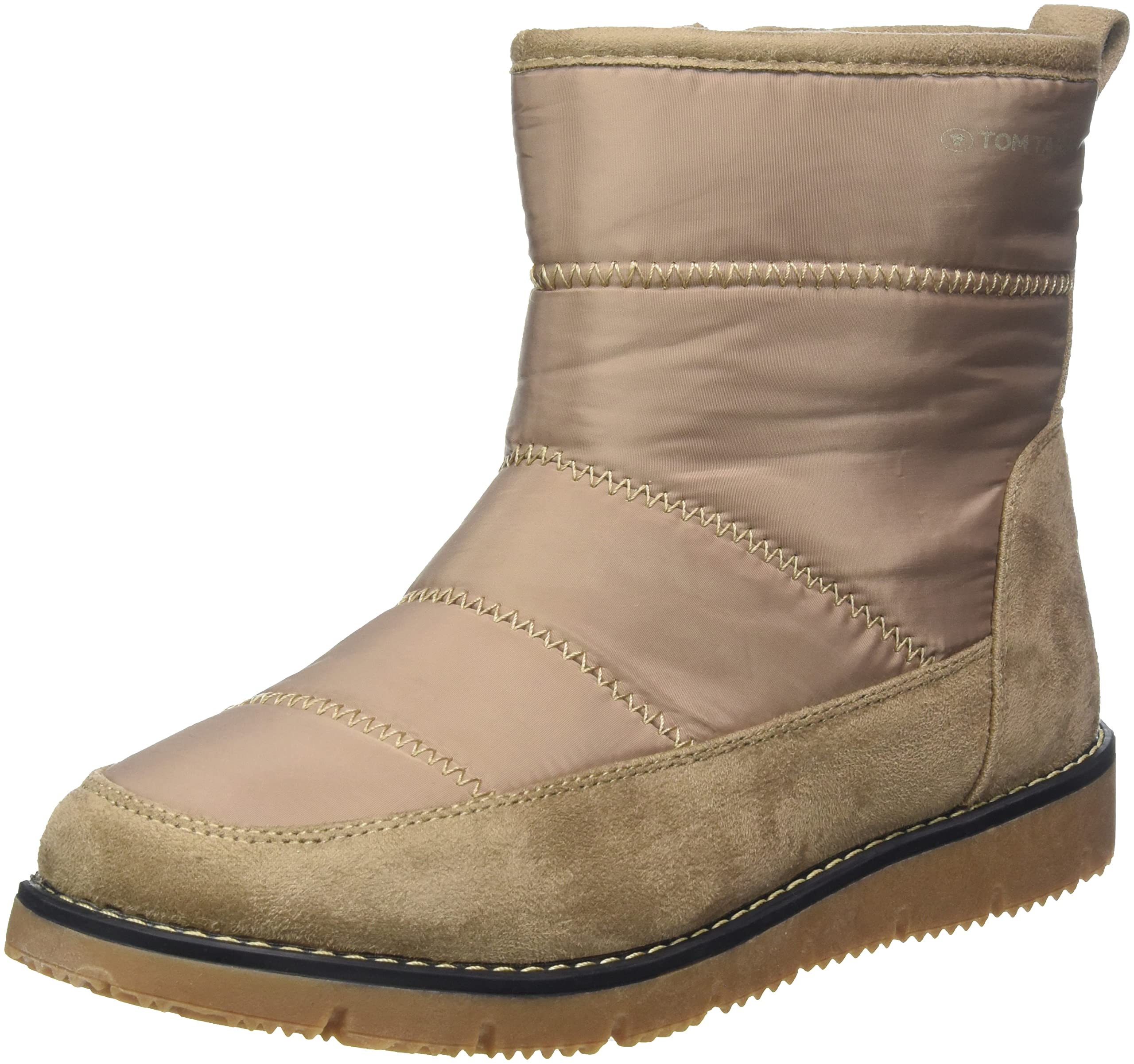 TOM TAILOR Women's 4293114 Ankle Boots, beige, 8.5 UK