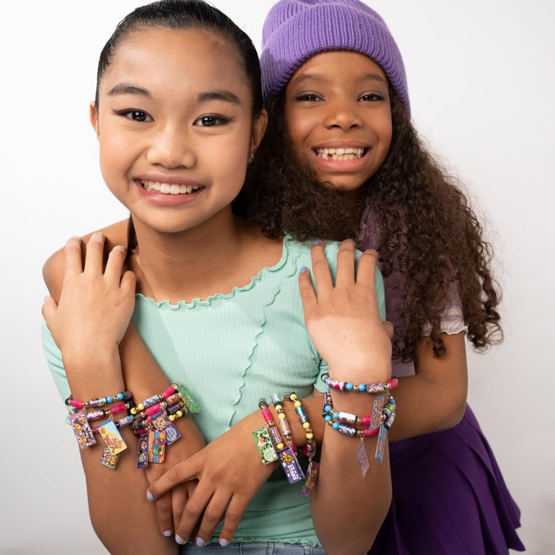 Ravensburger SkyCastle - Sticki Rolls Serie 2: Pulsera | Pulsera para Niña a partir de 5 años| Kit Pulseras Con 70 Pegatinas Infantiles | Regalos Niña 5 Años O Más, colores surtidos