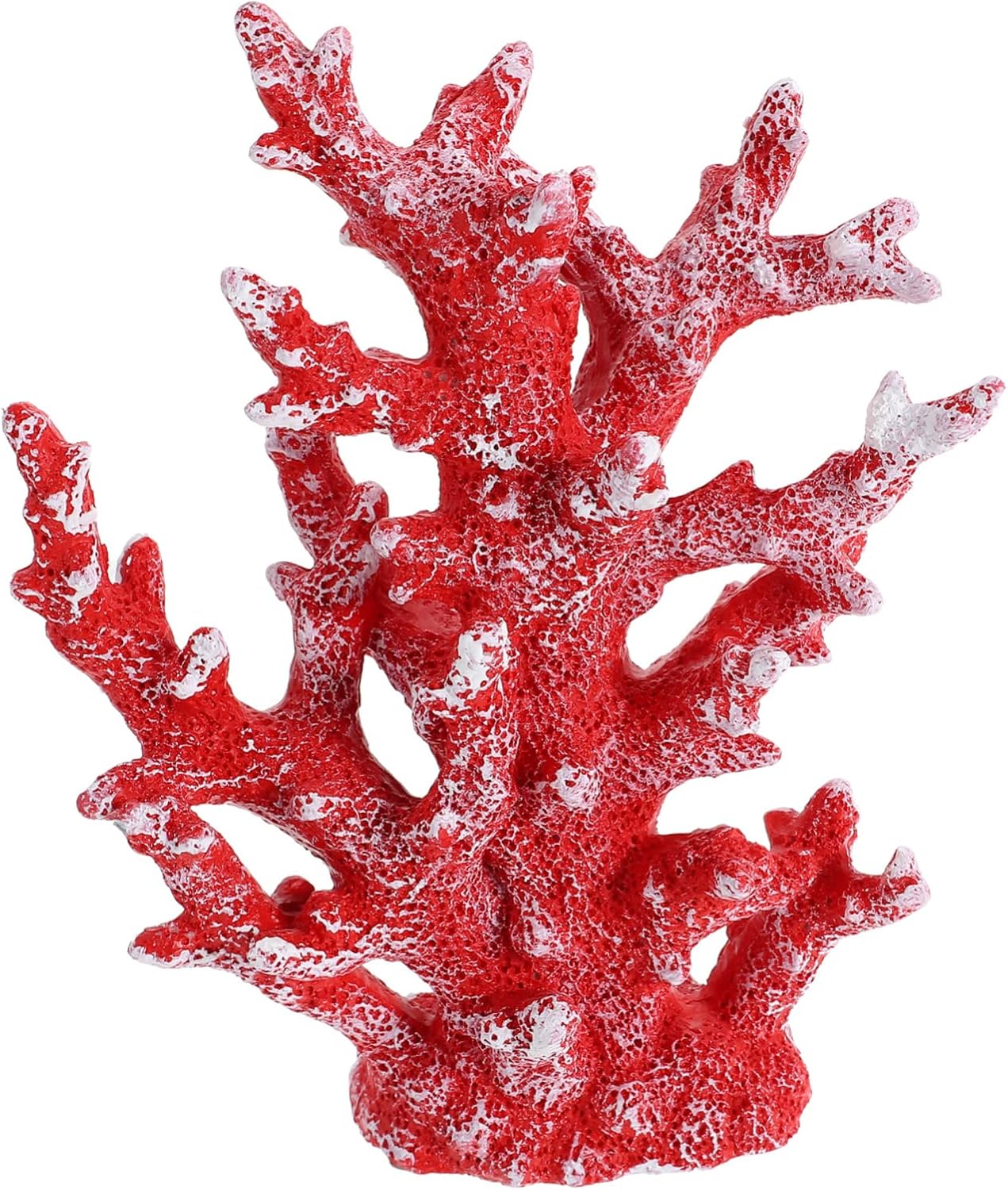 Happyyami Realistic Resin Coral Jewelry for Aquarium Decor Coral Fan Home Decoration