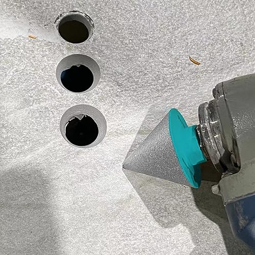 Miniatura 5 de Brocas avellanadoras de diamante, brocas biseladoras de diamante para agujeros existentes, ampliación y recorte de forma en azulejos, mármol,