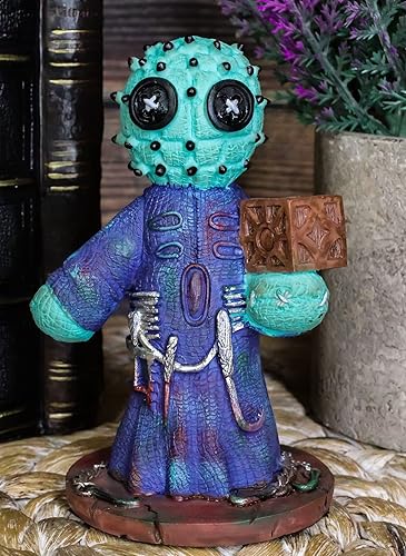 Miniatura 2 de Ebros Figura de monstruo Pinheadz con puntadas de vudú para Halloween Fantasía coleccionable Seres míticos no-muertos Apocalipsis Horror (Hell