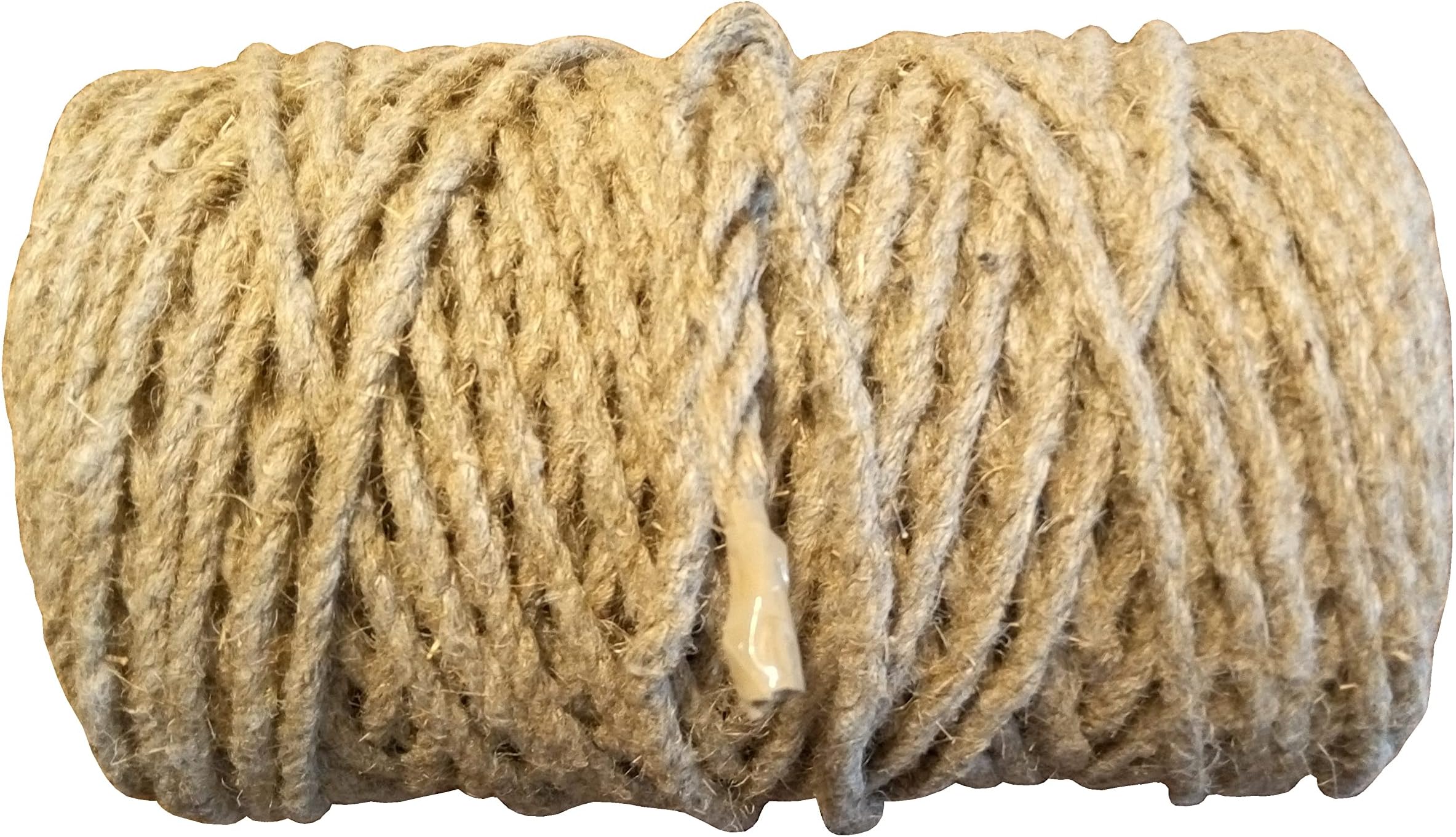 MIXTRADER Quality Natural Linen Rope 3mm (100m)