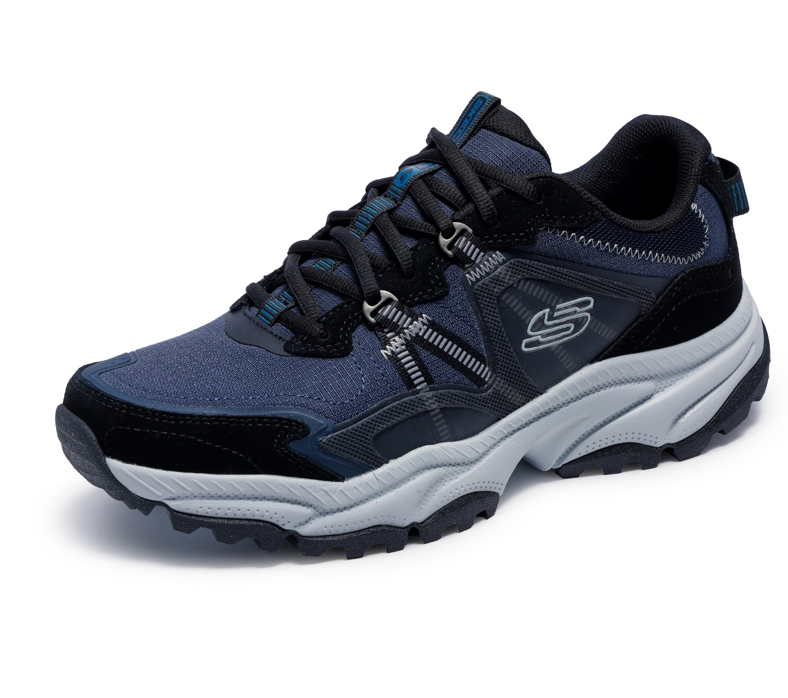 Skechers Men's Vigor at Hiking Shoe, Navy, 9.5 UK