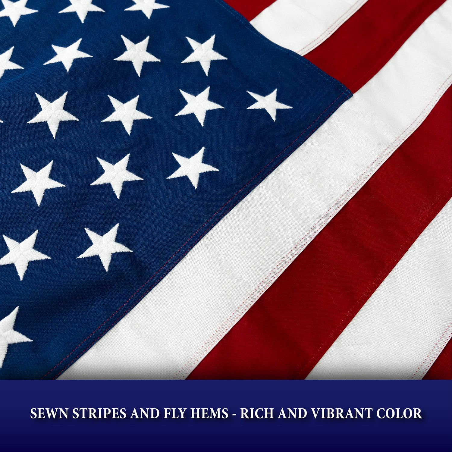 Bandera De Estados Unidos, Resistente, Con Estrellas