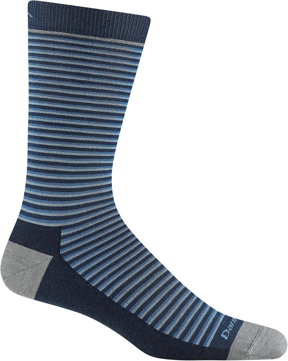 Darn Tough Vermont Men's Microstripe Crew Lightweight Lifestyle Socks