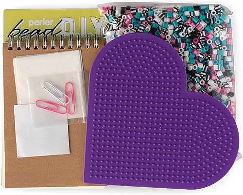 Miniatura 3 de Perler Fused Bead - Taza para lápices, soporte para teléfono, clip de papel y cubierta para cuaderno, accesorio de escritorio, kit de actividades de