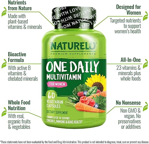 Miniatura 2 de Naturelo Multivitamina de un día para mujeres 1