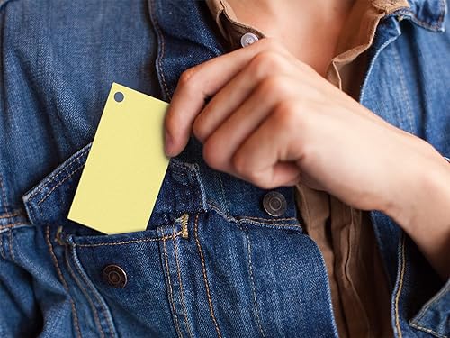 Miniatura 4 de 1,100 tarjetas en blanco con anillos de 2" x 3-1/2" 5 colores, caja de almacenamiento. Ideal para estudiantes, profesores, toma de notas y