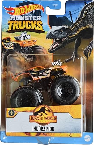 Hot Wheels Monster Trucks Indoraptor, Jurassic World Dominion