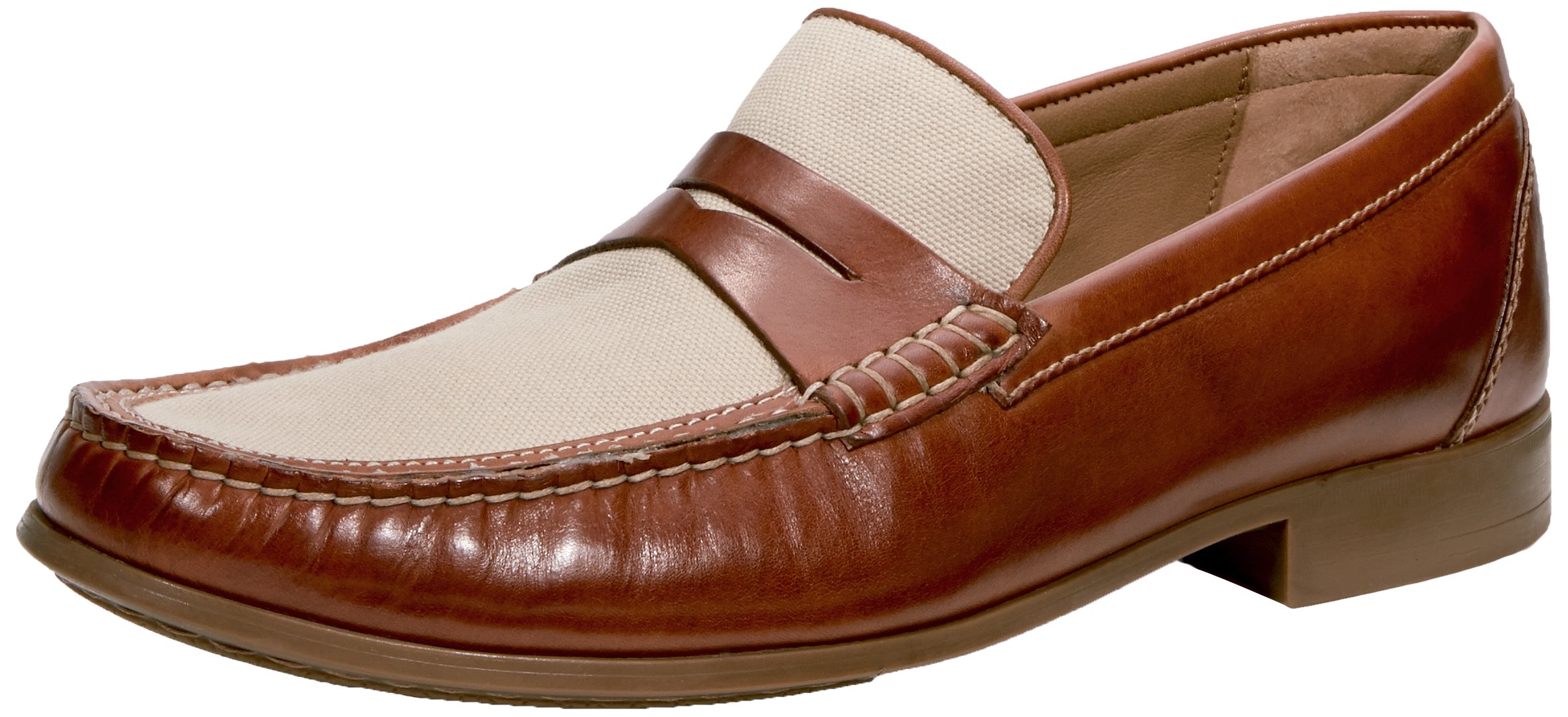 Johnston & Murphy Men's Cresswell Linen Penny Loafer
