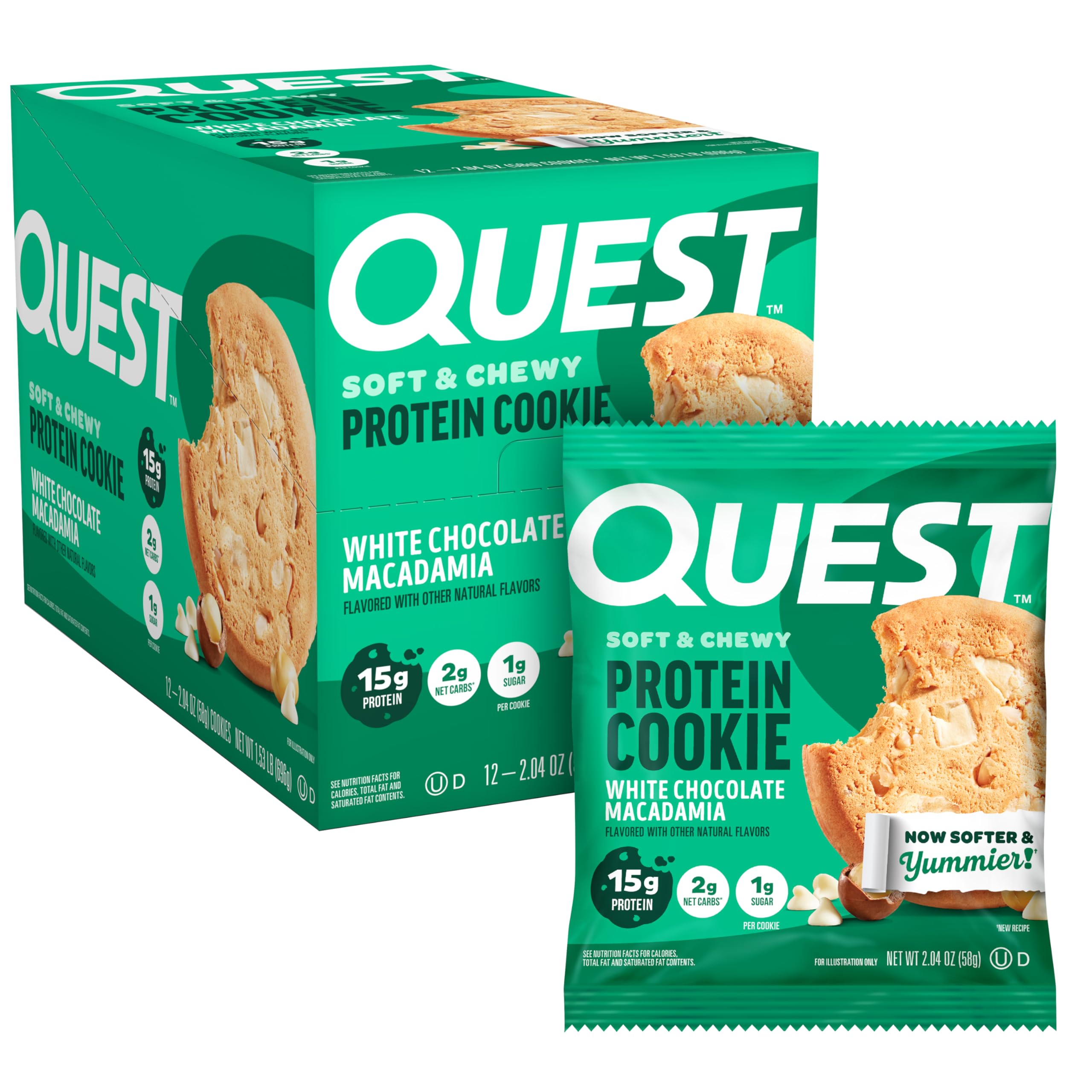 Marble Cookieさま専用 Amazon.com: Quest Nutrition White Chocolate Macadamia