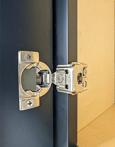 Miniatura 2 de Cierre suave Bisagra de gabinete superpuesta de 1-14 pulgadas, accesorios de cocina, bisagras de puerta de gabinete de cocina con tornillos 105