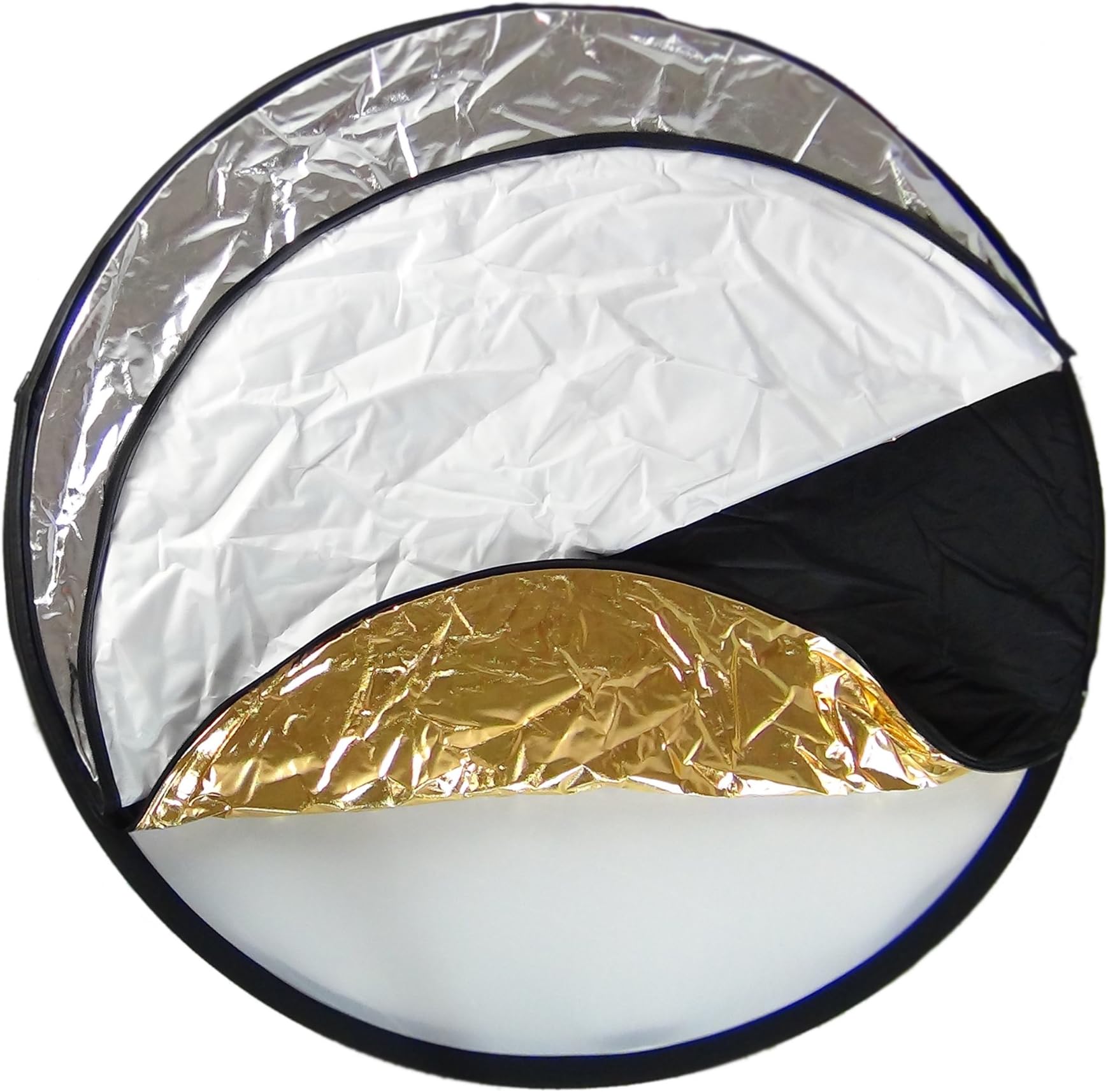 Parapluie Réflecteur Studio DynaSun KU33SR 84cm | Intérieur Argent, Extérieur Noir - Pour Photo/Vidéo