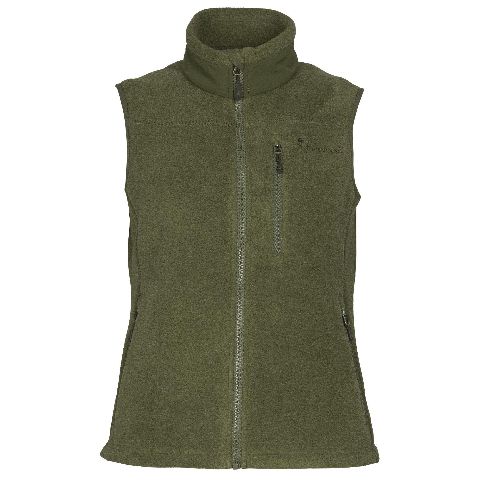 Pinewood Weste Damen, Fleeceweste Damen ärmellos für Outdoor und Alltag