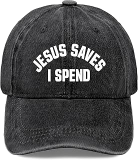Y'Alls Need Jesus Hats for Mens Aesthetic Washed Distressed Baseball Cap