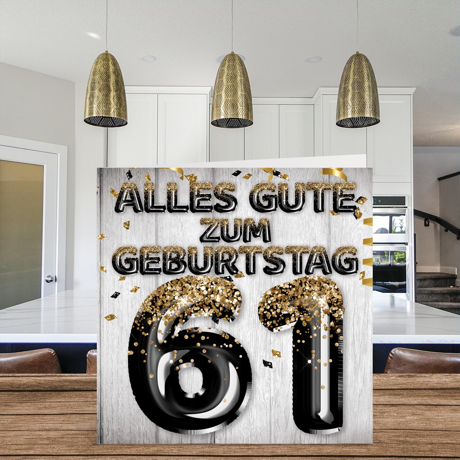 Stuff4 Carte D'anniversaire Pour Homme - Ballons à Paillettes