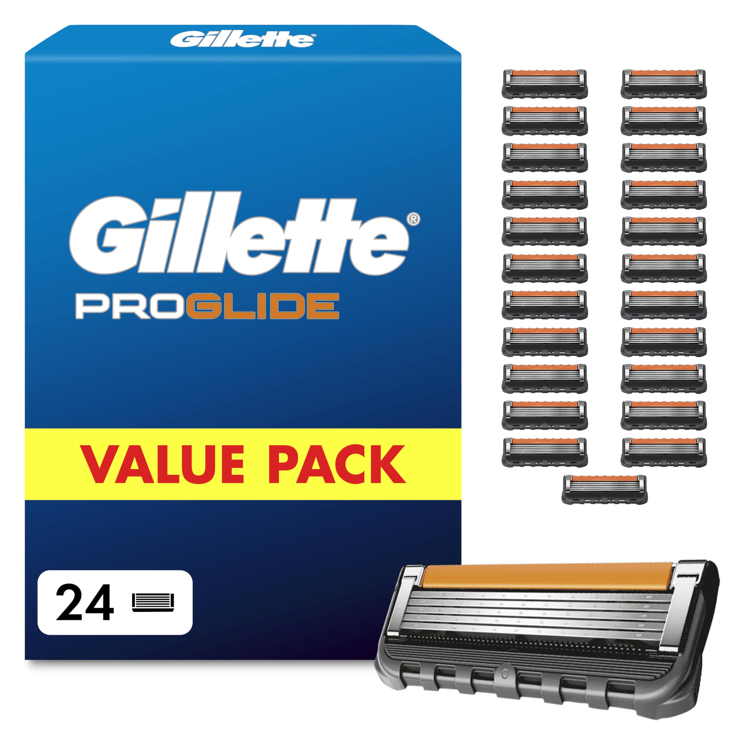 Gillette Proglide Replacement Blades 24 Pc