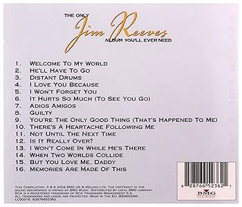 REEVES,JIM - Only Jim Reeves: Album You'll Ever Need