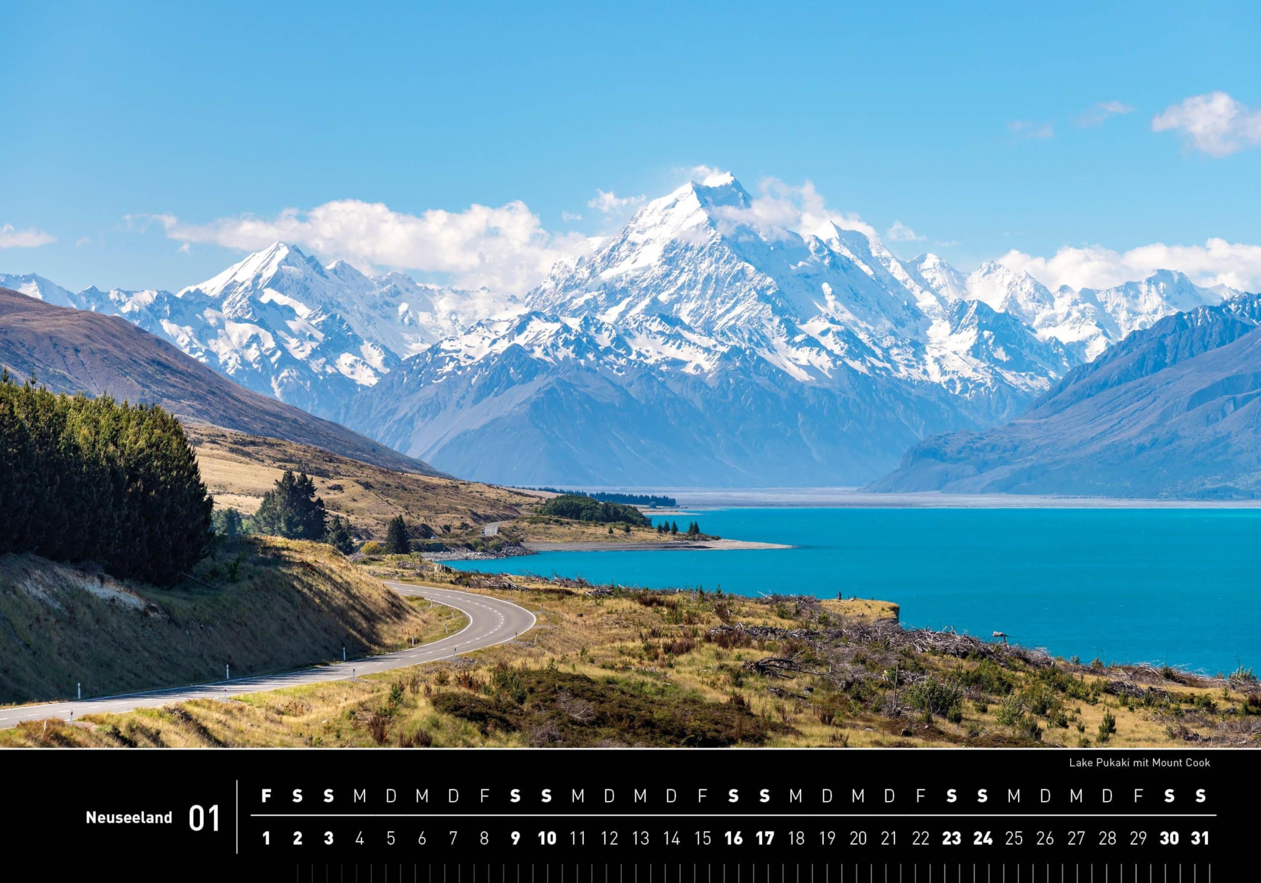 Neuseeland Premiumkalender 2027