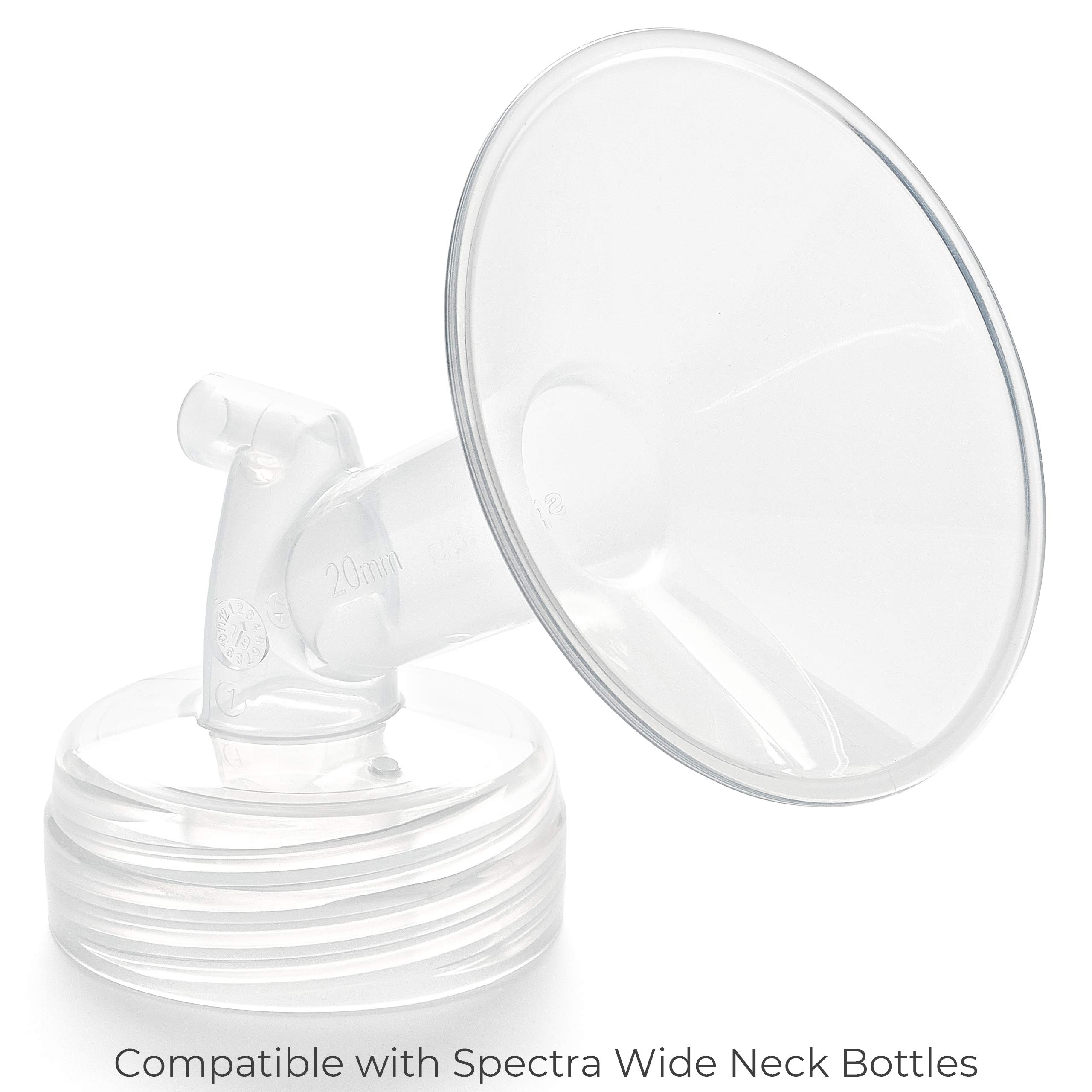Spectra - Breast Shield Set for Breast Milk Pump - Small 20mm