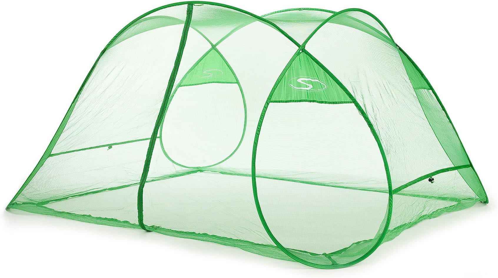 Portable Foldable Mosquito Net Tent Insect protection nets Anti-Bug Net 3~4 Person net tents DarkGreen