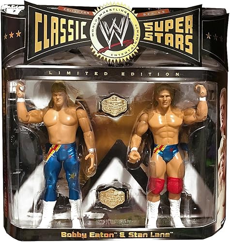 WWE Classic Superstars Collector Series Edición Limitada "Midnight Express Bobby Eaton & Stan Lane" Figura de acción