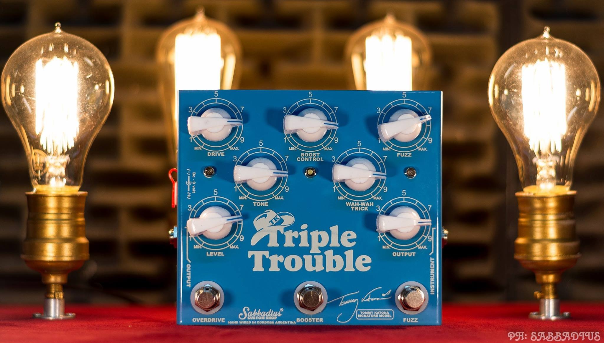 ギター Sabbadius Triple Trouble Triple Trouble – SABBADIUS Electronics