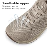 Fitville Extra Wide Buty Do Biegania Męskie Buty Do Biegania Amortyzowane Buty Sportowe Lekkie, Oddychające Trampki Tenisówki Fitness Buty Do Chodzenia V1