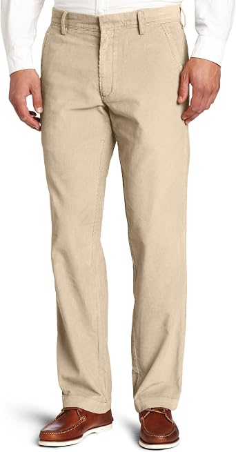Haggar Men's Life Khaki Corduroy Plain 