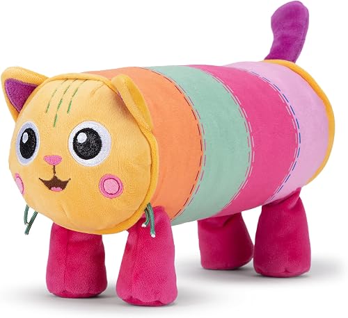 NICOTOY Gabby's Dollhouse Pillow Cat Plush Toy, 25 cm Size
