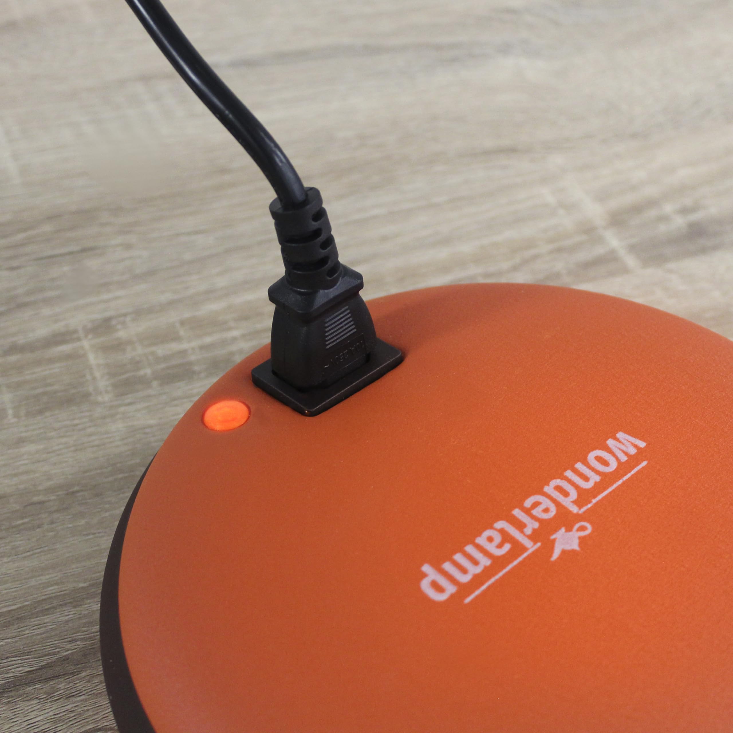 Wonderlamp - Calienta camas eléctrico 500W con luz piloto y funda de microfibra