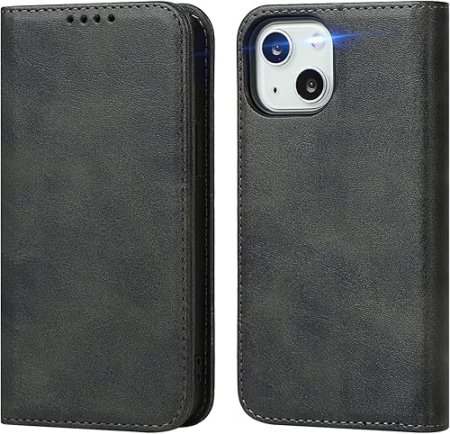 Havaya Funda tipo cartera para iPhone 13 Mini con tarjetero para mujer iPhone 13 Mini Funda tipo cartera con ranura para tarjeta de crédito Funda