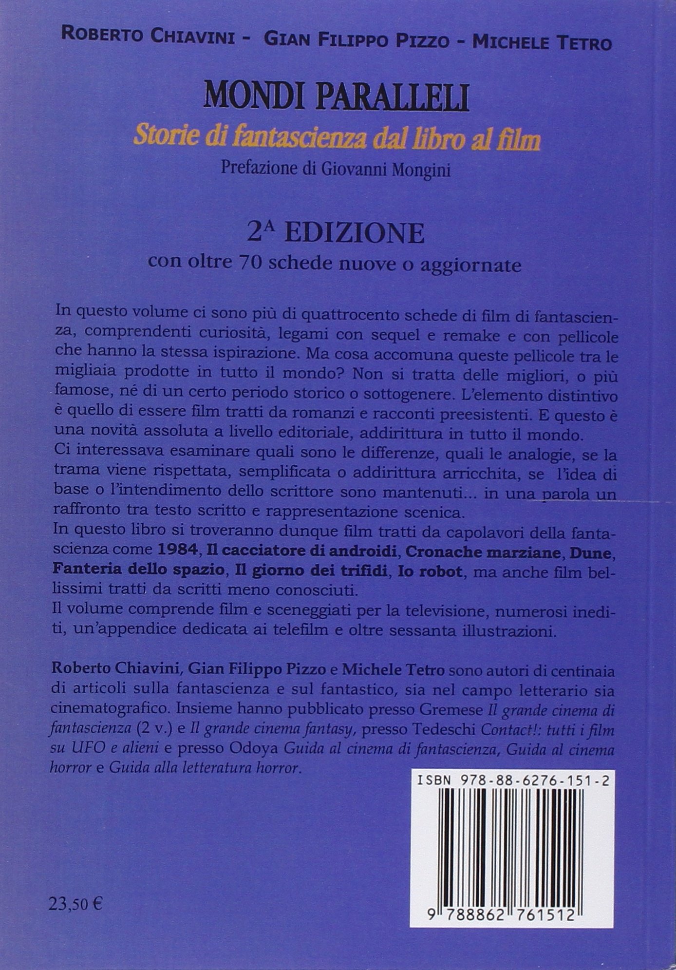 Mondi paralleli. Storie di fantascienza dal libro al film