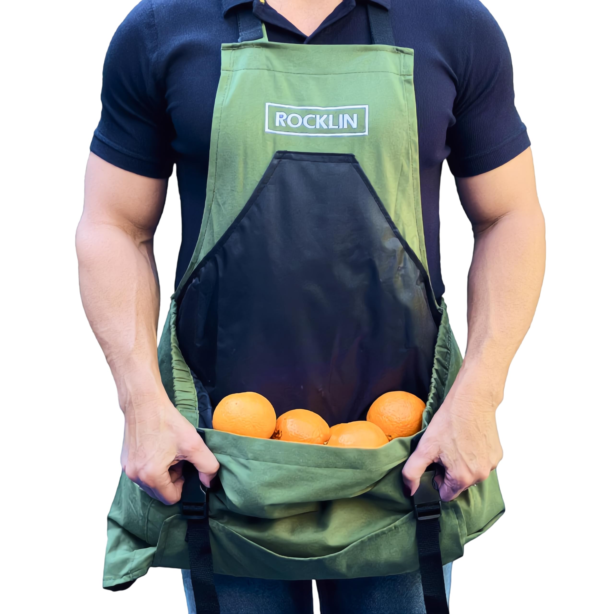 Rocklin™ Gardening Apron, Heavy Duty Canvas, Deep Pouch, Waterproof
