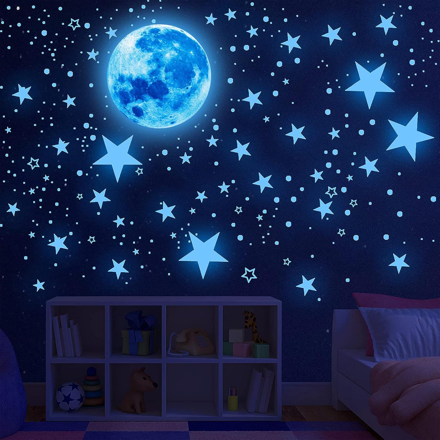 Glow in The Dark Stars for Ceiling,Glow in The Dark Stars