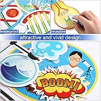 Vista 3 de 48 piezas de recortes de laboratorio de ciencias para decoración de tablón de anuncios para aula, recortes temáticos de ciencia, decoración