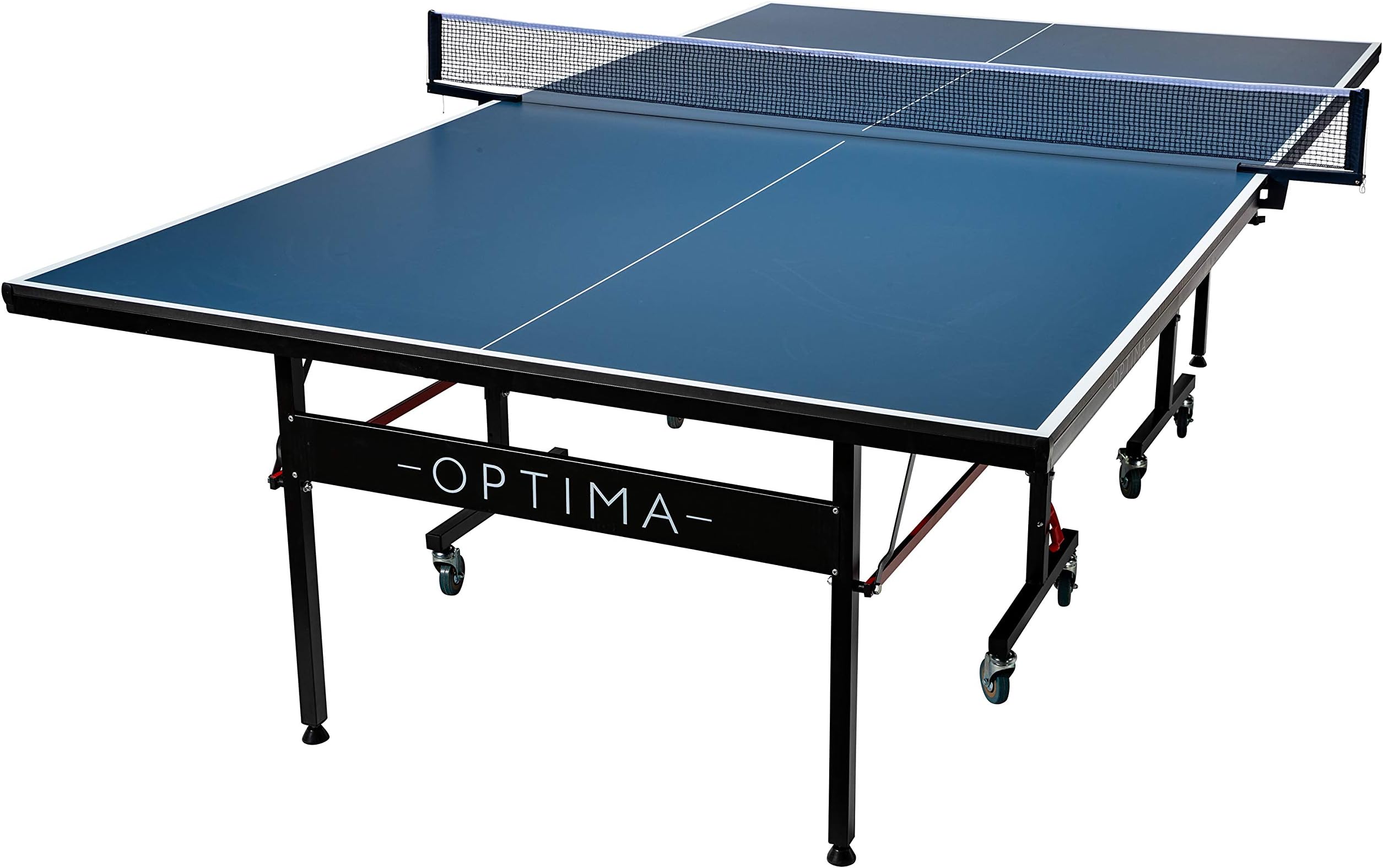 Franklin SportsTable Tennis Table – Optima Indoor Table Tennis Table - Pro Quality Folding Indoor Table - Easy Assembly and Storage - Official Size