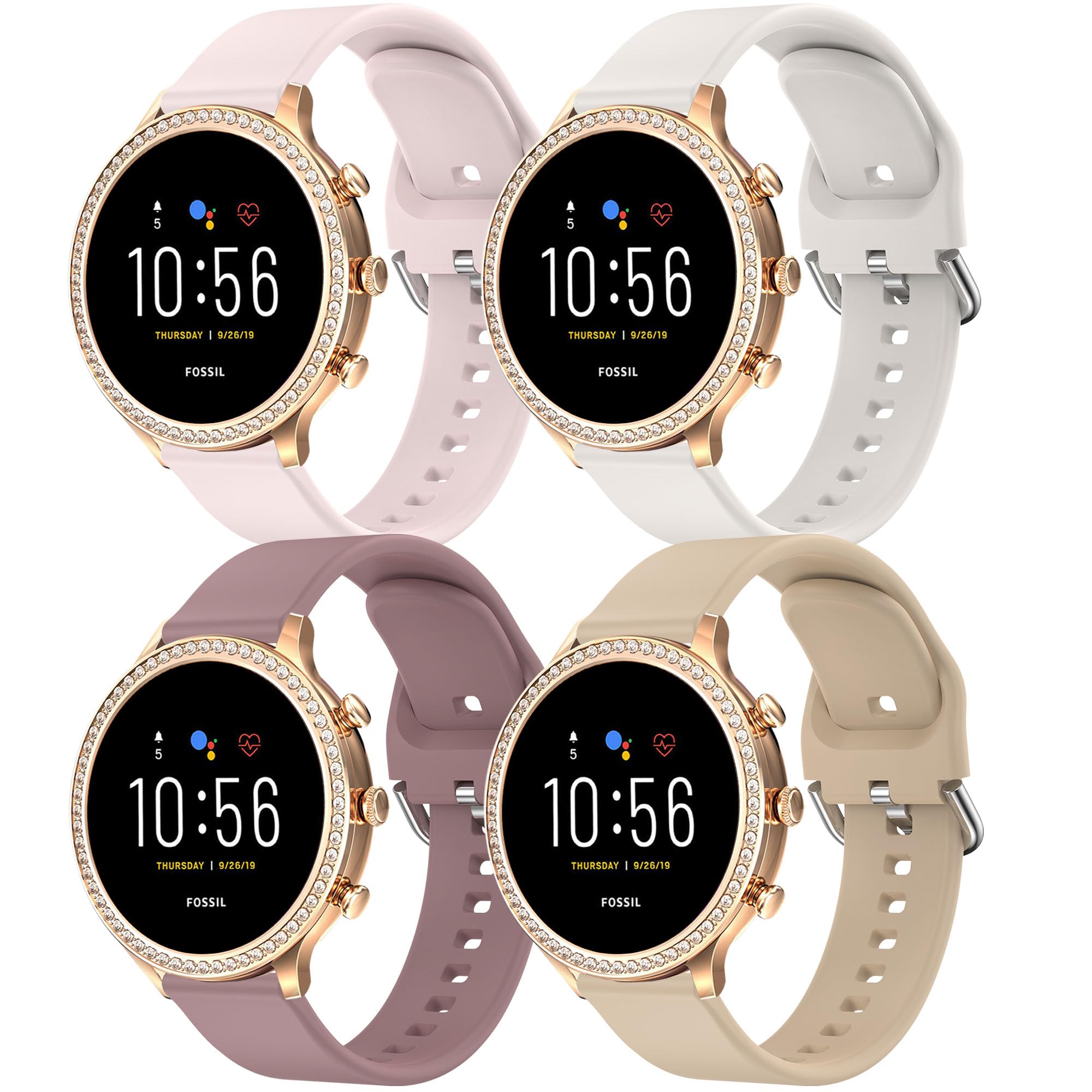 Bracelet silicone montre 18mm compatible Garmin Vivoactive 4S Venu 3S 2S - 8