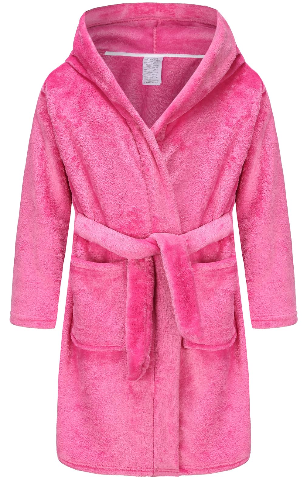 E.W ApparelBoys Girls Robe Soft Fleece Bathrobe for Kids
