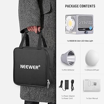 その他 NEEWER HS60B 60W Amazon.com : NEEWER HS60B Mini Video Light with App Control