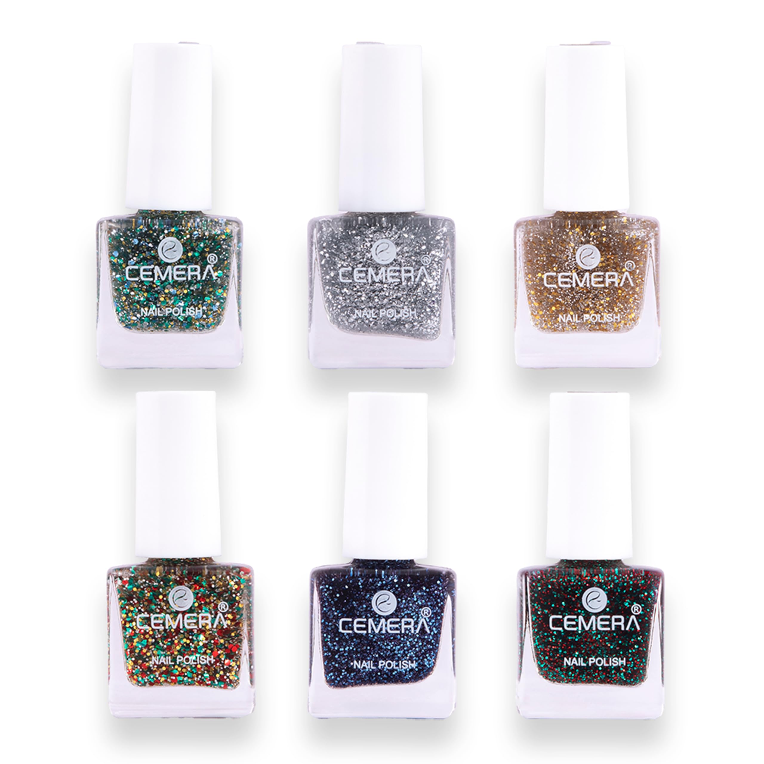 Nail Polish DOLPHIN - Aurora Prism Collection (Pack of 6, 7ml) | Quick Dry, Long Lasting, High Shine Glossy Finish, High Pigment Formula-image-7