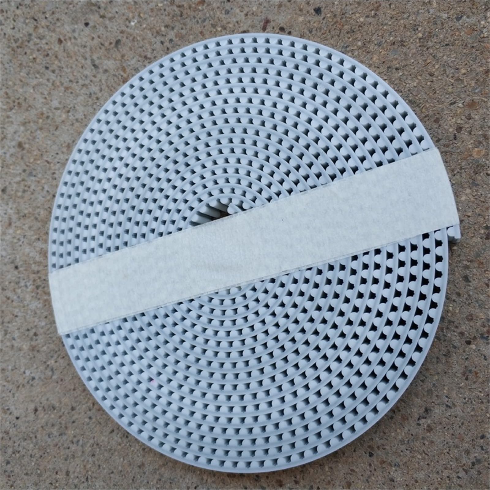 Zkenshan-Courroies distribution imprimante 3D Courroie de distribution HTD 5M Largeur 12 15 20 mm Couleur Blanc PU Polyuréthane avec noyau en acier Poulie HTD 5M à extrémité ouverte Pas 5 mm 5M-15 mm,