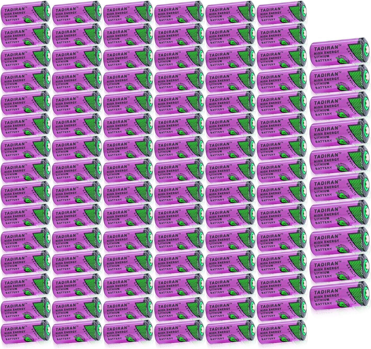 100-Pack 3 6V 1650mAh TL-5955 2 3 AA Lithium Battery for Tadiran TL-2155 TL-5155 TL-4955 TL-5955 SL-361 ER14335