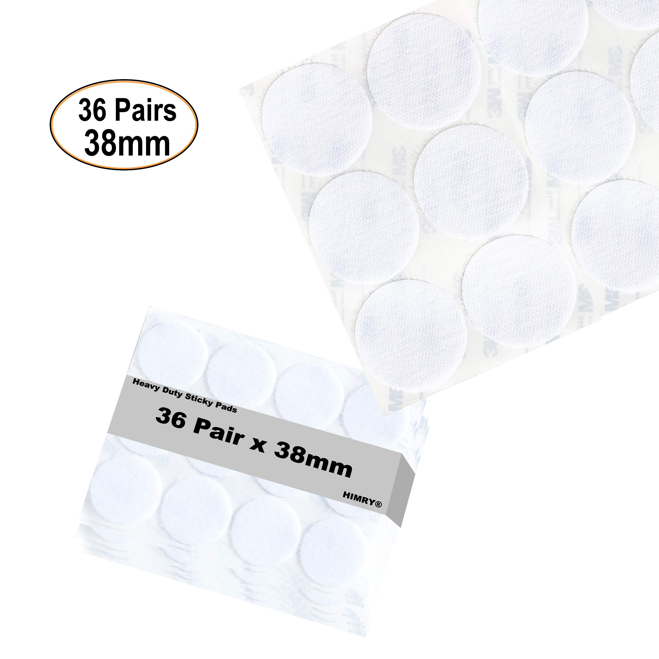 AUTSUPPL Tiras Adhesivas De Gancho Y Bucle 50 Pares Para