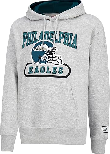 Ultra Game - Sudadera NFL con capucha de felpa con rizo para hombre