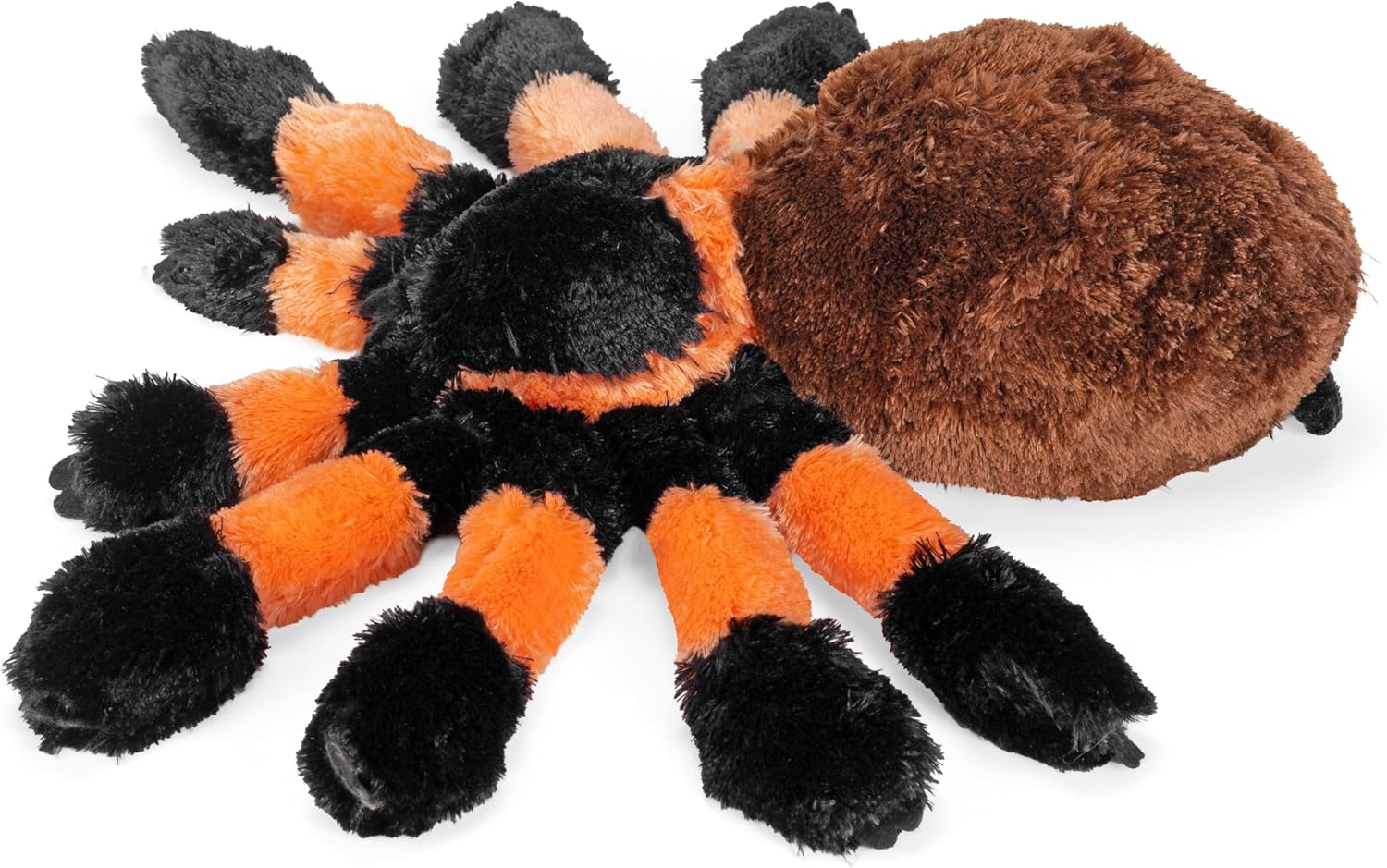 Wild Republic Tarantula Plush, Stuffed Animal, Plush Toy, Gifts for Kids, Cuddlekins 12 Inches, Black, Orange, Brown