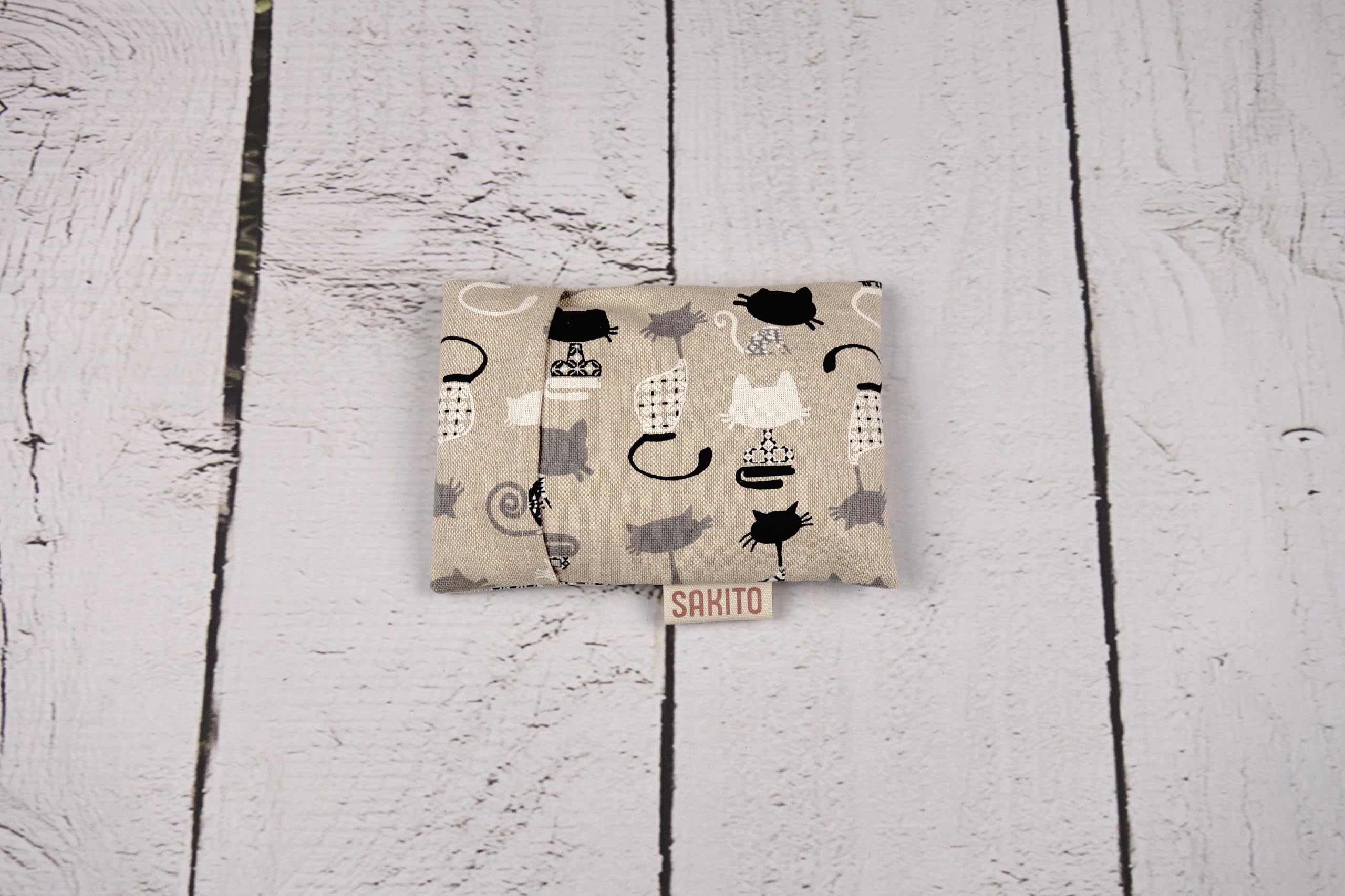 2 (pcs) Bouillotte Micro-onde (15x10 cm) - Thérapie Naturelle contre les Coliques - Chaleur Naturelle pour le Ventre et Élimination des Gaz - Sans Danger pour les Bébés - Housse Lavable