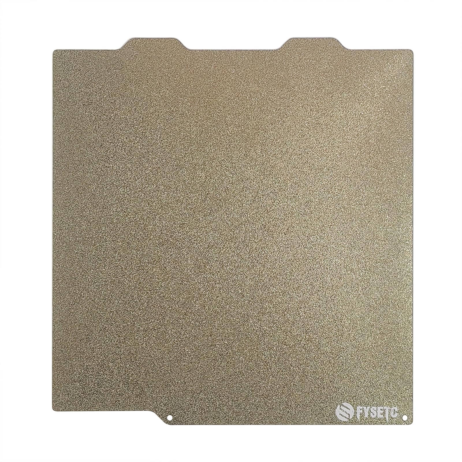Imdinnogo 3D Printer Platform A1 Mini PEI Powder Coating Stainless Steel Plate 184 x 184 mm Gold: Dual Texture PEI Spring Steel Plate Strong Adhesion